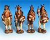 Native American statues